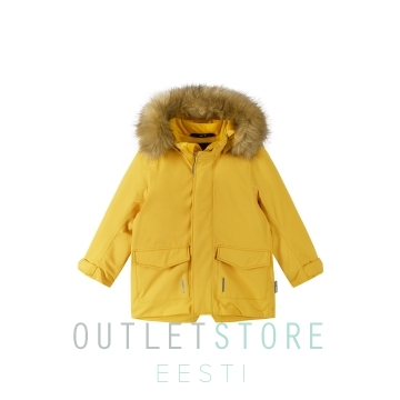 Reimatec winter jacket Mutka Autumn Yellow, size 92 