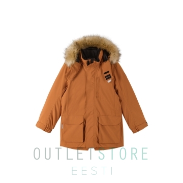 Reimatec winter jacket Ajaton Cinnamon brown, size 128
